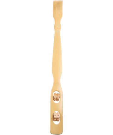 Bamboo Massager Back Scratcher | Telescopic Wooden Back Massager for Men | Ultimate Comfort & Relief - Buy Online on GoSupps.com