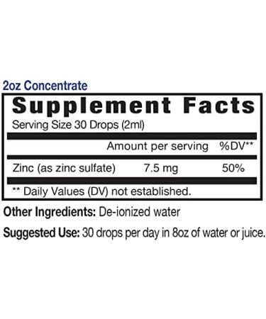 Eidon Zinc Mineral Supplement - 2 oz | Pure Ionic Trace Minerals - Buy Online on GoSupps.com