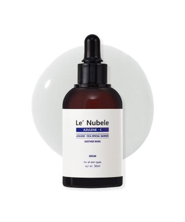 Le Nubele Azulene-Cica Soother Mask Serum 50ml | Korean Skincare for Sensitive Skin Hydration & Barrier Care