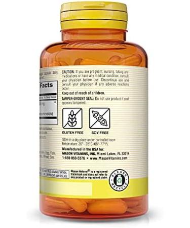 Mason Natural Turmeric Extract 60 Veggie Caps â€“ Standardized Supplement for Joint & Immune Health - Buy Online on GoSupps.com