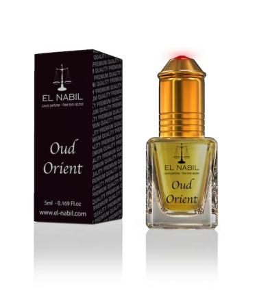 El nabil royal gold arabian perfume oil | perfume oils for women and men | vanilla perfume oil | 0.17 Fl Oz (OUD ORIENT) OUD ORIENT 0.17 Fl Oz (Pack of 1)