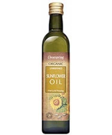 Clearspring | Sunflower Oil Organic | 4 x 500ml - Buy Online on GoSupps.com