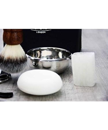 DE Safety Razor Set with Badger Hair Brush 3-Ring Razor Shaving Bowl & Soap - Premium Shaving Kit for Ultimate Grooming - Buy Online on GoSupps.com