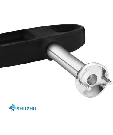 Shuzhu Golf Shoes Spike Wrench Tool - Stainless Steel Cleat Key for Removal and Replacement - 1 Pack - Buy Online on GoSupps.com