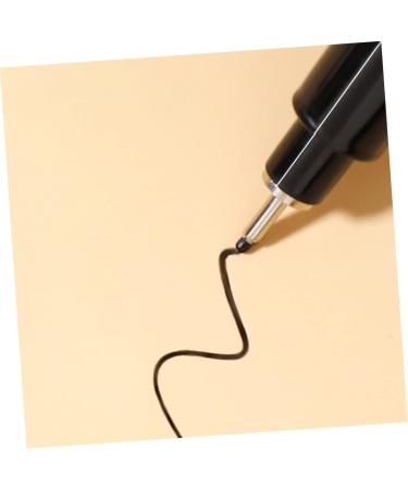 Nail Pen Gel Nail Tool Drawing Painting Liner Pens Extension Gel Pen Nail Drawing Pen Gel Nail Polish Nail Tools Nail Line Drawing Pen Tool Abs Practice Hands Decorative 14X1X1CM Black - Buy Online on GoSupps.com