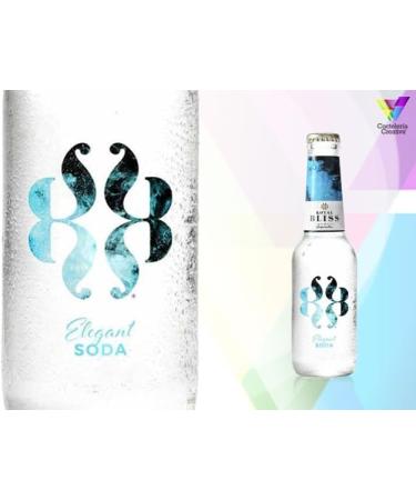Cobega SA Royal Bliss Soda Glass Bottle 200 ml 24 Pieces - Buy Online on GoSupps.com