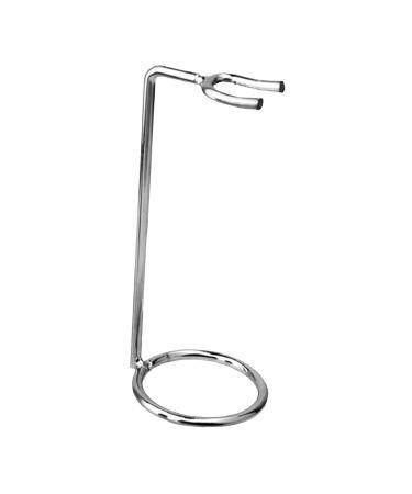 Milageto Silver Razor Stand - Premium Shaving Storage Holder for Razor Blades & Brushes | Ideal Gifts & Accessories - Buy Online on GoSupps.com