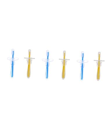 Minkissy 6 STK Training toothbrush Children's toothbrush toothbrushes for children toothbrush toothbrush toys for toddlers toys accessories for milk teeth bristle toothbrush