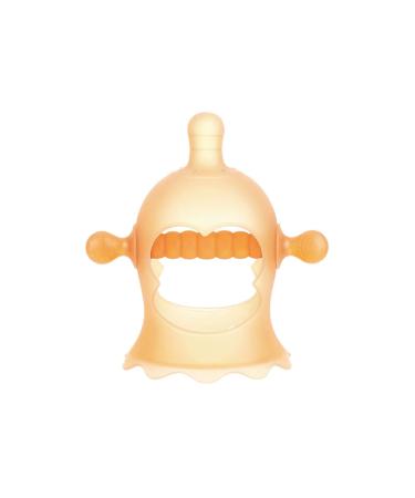 Never Drop Silicone Teething Toys for Babies Baby Teething Toys for Sucking Needs Teethers Toys for Babies (Teeher Glove-Nano Brown(1pack))