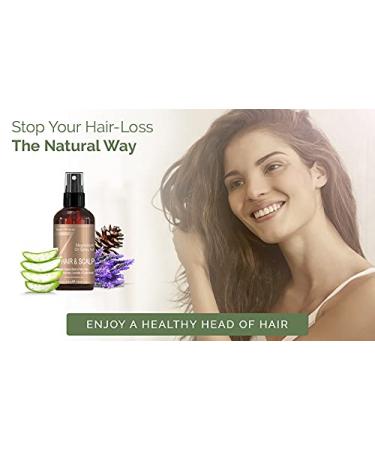 Seven Minerals Anti-Hair Loss Magnesium Spray (4 oz) for Men and Women - Buy Online on GoSupps.com