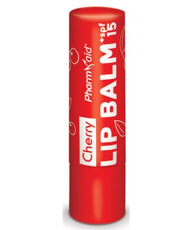Pharmaid natural nourishing lip balm organic cherry extracts SPF15 55 grams