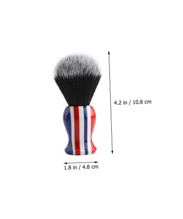 Soft Fur Shaving Brush & Mustache Grooming Tool - Durable Beard Brush for Men with Handle | Perfect Facial Cleaning Brush - Buy Online on GoSupps.com