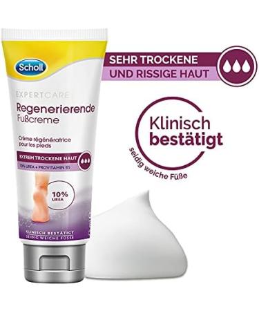 Scholl Expertcare Intensive Foot Cream - 10% Urea for Very Dry & Cracked Skin - 75 ml - Dermatologically Tested - Buy Online on GoSupps.com