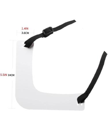 Beard Shaping Template Tool Trimmer Guide White Neckline Shaper DIY Flexible Adjustable Portable HandsMen Home Beard Styling Ruler Deft - Buy Online on GoSupps.com