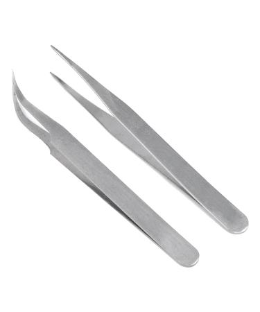 Haudboin 2 x rhinestone tweezers for rhinestone accessories for nail design perfect for professional studios and home use.