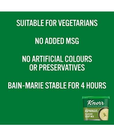 Knorr Classic Asparagus Soup Mix 25 Portions (Makes 4.25L) 39736801 - Buy Online on GoSupps.com