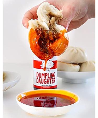 Dumpling Daughter Spicy Sweet Soy Sauce (8 oz) - Brown Sugar Sweetened with Spicy Chili Oil - Buy Online on GoSupps.com