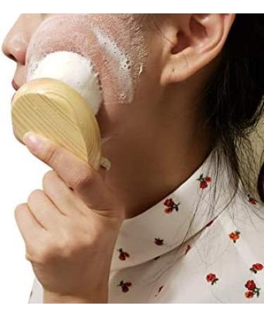 Face Cleansing Super Soft Brush | Deep Pore Cleaning & Skin Care for Sensitive Skin | Improve Skin Tone & Radiance | Anti-Aging & Breakout Prevention (White - Buy Online on GoSupps.com