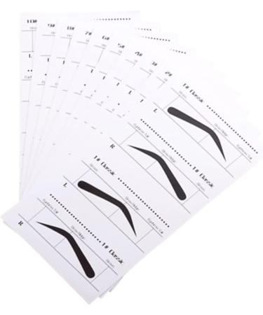 POPETPOP 30Pcs Eyebrow Stencils Perfect Eyebrow Eyebrow Stencils Reusable Eyebrow Stencils Eyebrows Shape Reusable Eyebrow Stamp Stencil Kit Seal Eyebrow Shape - Buy Online on GoSupps.com