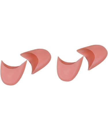 Buy 2 Pairs Silicone Toe Caps & Fore Foot Cushion Pads - Protective Sleeve & Separator for Comfort | International Shipping - Buy Online on GoSupps.com