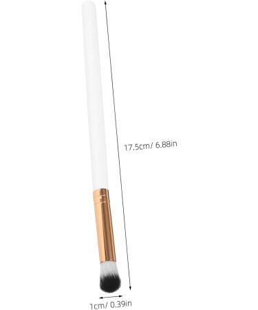 Didiseaon 10pcs Makeup Brush Eye Makeup Tool Makeup Eye Brush Make up Eyeshadow Brush White Wooden Handle 17.50X1.00X1.00CM White - Buy Online on GoSupps.com
