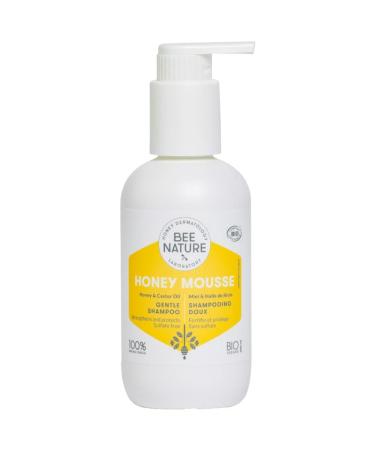 Bee Nature - Gentle Soothing Shampoo - Organic Honey - Honey Mousse - Sulfate Free - 200ml