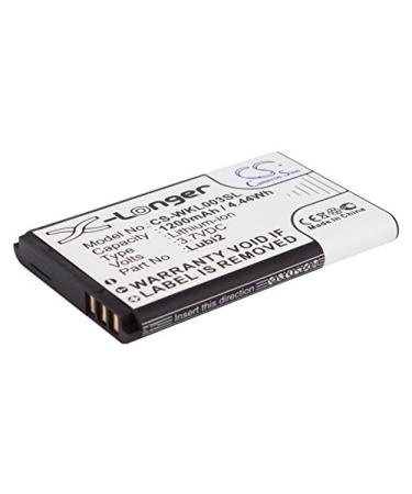 1200mAh Replacement Battery Compatible with Aligator A290 A330 A350 A400 A500i A600 D730 D830 R5
