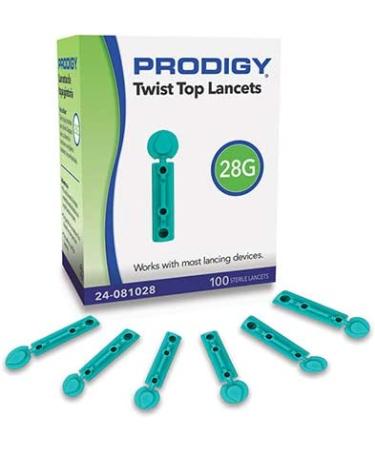 Prodigy Twist Top Lancets 28G for Gentle and Precise Blood Sampling - Buy Online on GoSupps.com