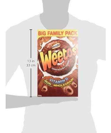 Weetos Chocolatey Hoops - 17.6 Oz - Buy Online on GoSupps.com