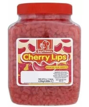 Squirrel Cherry Lips Scented Gummy Sweet Candy Buffet Pick n Mix 500g - Buy Online on GoSupps.com