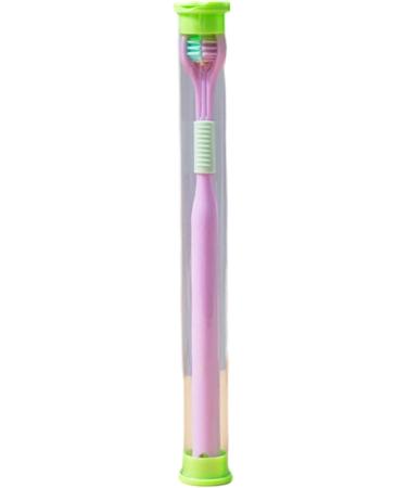 3-Page Soft Toothbrush for Adults - Travel-Friendly Gentle Cleaning for Every Tooth - Buy Online on GoSupps.com