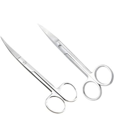 Beaupretty 4-Piece Fabric Scissors Set - Animal Hair Cutting Scissors for Pet Grooming | Round Head & Curved Design - Buy Online on GoSupps.com