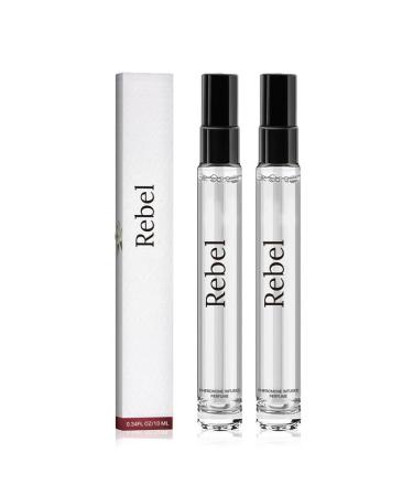 Rebel Cologne Pheromone for Men 2024 New Rebel Perfume Pheromone for Men Rebel Cologne Perfume Long Lasting Fragrance(2PCS)