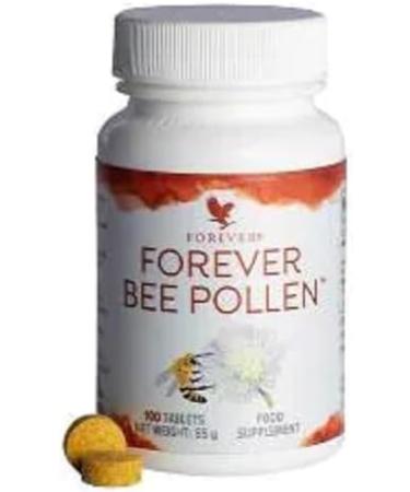 Forever Living Bee Pollen 100 Tablets - Natural Energy Booster and Immune Support - Buy Online on GoSupps.com