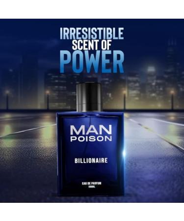 thakor craft Man Poison Billionaire Perfume For Men 100ml Exquisite Eau De Parfum Premium Liquid Perfume Long Lasting & Spicy Ideal Gift - Buy Online on GoSupps.com
