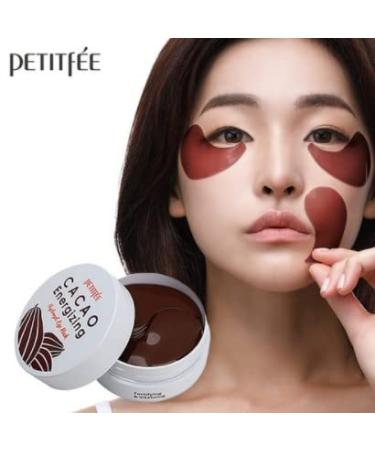 Petitfee Cacao Energizing Hydrogel Eye Mask - 60 Sheets (84g) - Buy Online on GoSupps.com