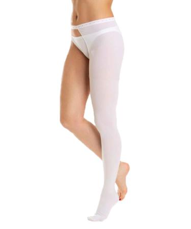 Manifattura Bernina Variform 1809 - Antithrombosis socks one -legged thrombosis socks with rising compression 18-21 mmHg for left leg for hospital stays