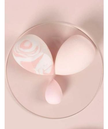 Ohemaa's Shop 6 Pc Multicolored Makeup Blending Sponges | Beauty Blender & Makeup Tool Set - Brown & Pink - Buy Online on GoSupps.com