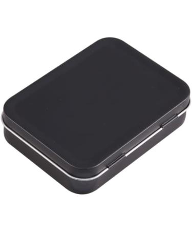 NUOBESTY 8pcs Box Jewelry Boxes Square Containers with Lids Food Rectangular Tin Cans Candy Box Rectangle Size 2 Black - Buy Online on GoSupps.com