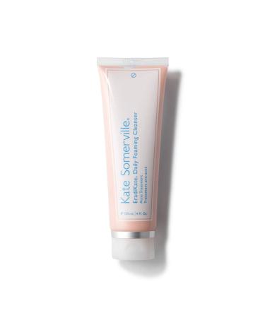 Kate Somerville EradiKate Daily Foaming Cleanser Acne Treatment - Clinically Formulated Medicated Face Wash Balances Skin and Cleans Pores  4 Fl Oz