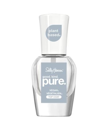 Sally Hansen - Good. Kind. Pure Vegan Nail Polish, Top coat, Packaging May Vary Top Coat 1 Count (Pack of 1)