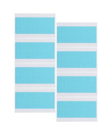 8 Sheets Seamless Hair Extensions Women Wig Tape Adhesive Lace Tape Lace Tape for Wigs Hair Wig Tape Hair Extension Tape Waterproof Hair Tape Seamless Extention Tape for Hair