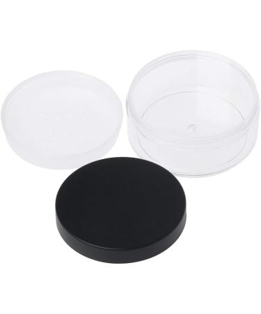 JAGETRADE 50g Plastic Empty Loose Powder Tin with Sieve - Perfect Cosmetic Jar for Makeup Storage | Buy Internationally - Buy Online on GoSupps.com