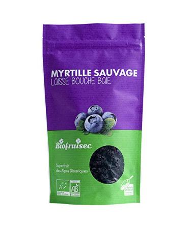 Biofruisec - Dried wild European blueberries 100g - unit