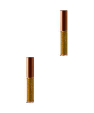 FRCOLOR 2Pcs Eyeliner Pencil Suit Eyeliner Liquid Shine Liquid Color Women Pearlescent Set Eyeshadow Mediumx2pcs 03x2pcs