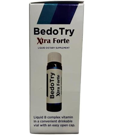 Bedo Try Xtra Forte Liquid Dietary Supplement B12 - B Complex 4 Fl Oz | Boost Energy & Metabolism - Buy Online on GoSupps.com