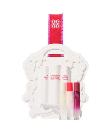 Glossier You Discovery Travel Perfume Spray Gift Set - Limited Edition Trio: Warm Clean Serene Woody Dreamy Gourmand Scents - You Doux R ve.