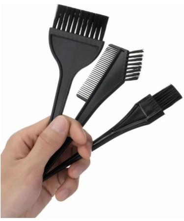 Twiilight 10pcs Professional Root comb Applicator bottles Hair dye applicator bottle Brushes Dyeing comb Ear covers with mixing bowl - Buy Online on GoSupps.com