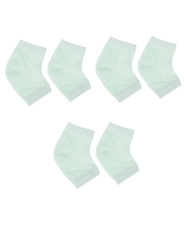 Healeved 3 Pairs Heel Anti-Crack Socks Anti- Crack Heel Sleeve Moisturizing High Heel Socks Lotion Socks Womens Socks Women Socks Ankle Socks Foot Ladies Socks Breathable Miss Silicone Gel