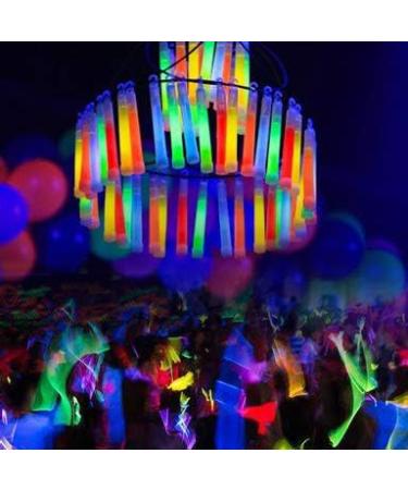 Industrial Grade Glow Sticks - Ultra Bright Emergency Light Sticks for Camping - 12-90PCS, 6 inches, Lasts Over 12 Hours - Hurricane & Earthquake Survival Kit Supplies - Multi Color - Buy Online on GoSupps.com